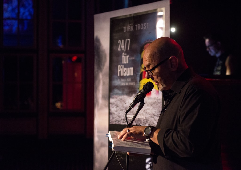 Lesung im INSOMNIA Berlin, Dirk Trost, Krimi-Autor