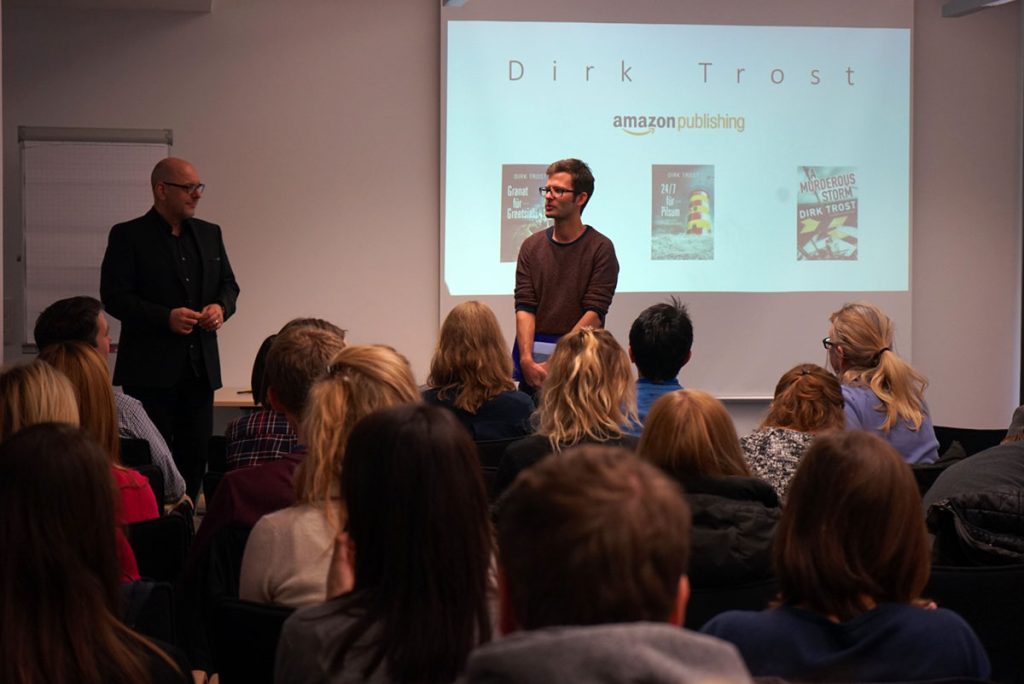 Dirk Trost Lesung im Amazon Headquarter München